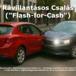 A megtévesztésen alapuló, szándékos közlekedési balesetokozás "Rávillantásos Csalás" ("Flash-for-Cash") bűnelkövetői modellje