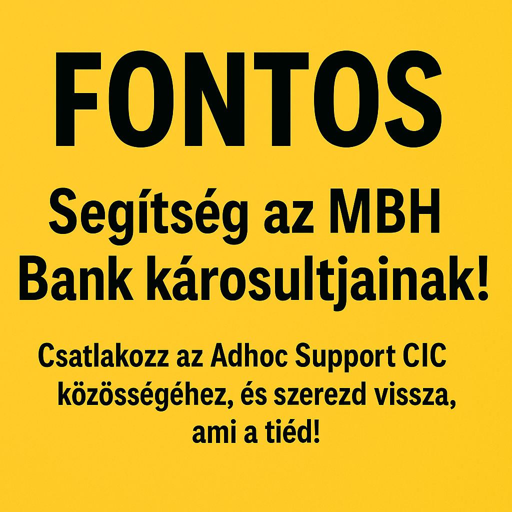 Segitség Az Mbh Bank Károsultjainak - Mbh Bank Számlafeltörés – 6. Rész 1 segitseg-az-mbh-bank-karosultjainak-2