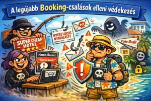 Booking.com WhatsApp üzenet átverés