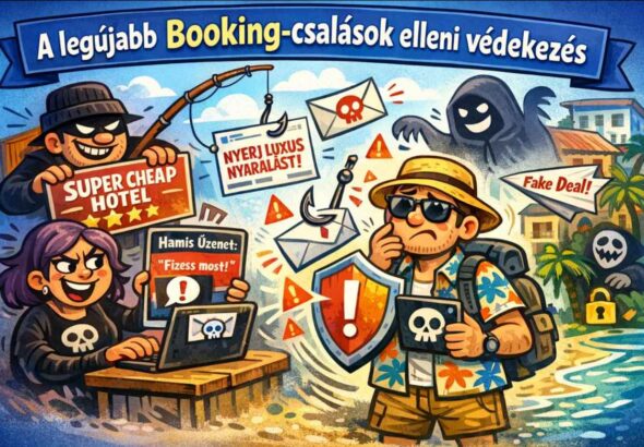Booking.com WhatsApp üzenet átverés